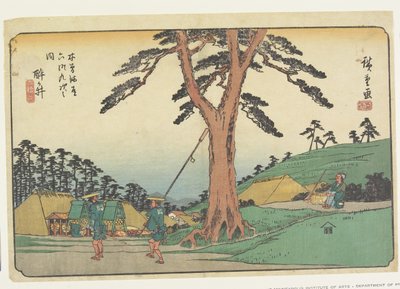 No.62サメガイ、1830-44年（カラー木版） 作： Utagawa Hiroshige