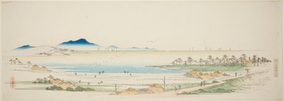 無題 江戸下町名勝 行徳塩浜之図 作： Utagawa Hiroshige
