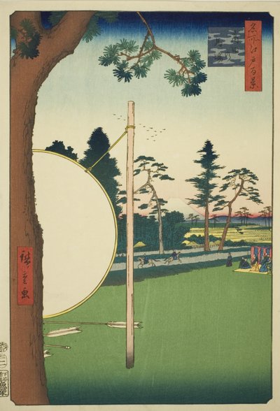 名所江戸百景 高田馬場 作： Utagawa Hiroshige