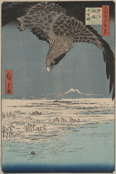深川須崎一万坪 名所江戸百景 作： Utagawa Hiroshige