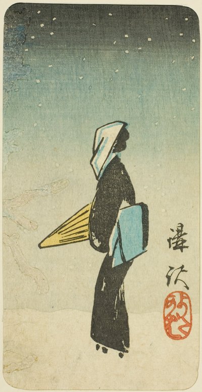 舞台「公爵」のストリートウォーカー 舞台「公爵」のストリートウォーカー 作： Utagawa Hiroshige
