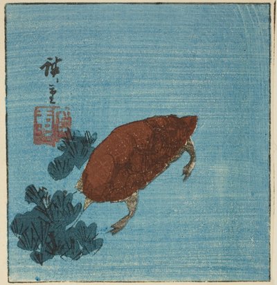 カメ 作： Utagawa Hiroshige