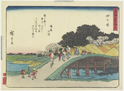 Yokkaichi, 1837-1844 作： Utagawa Hiroshige