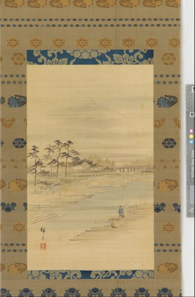 River-landscape: lumber yards and rafts, mid 19th century.    1161261   ja       japanese Successfully Translated  Original: Dune Scene with Peasant Figures Translat: Dune Scene with Peasant Figures 1312774 ja japanese Successfully Translated Original: Bam 作： Utagawa Hiroshige II