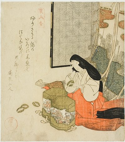 宮廷女官貝合わせ』（「美人あわせ」シリーズより 作： Utagawa Kuninao