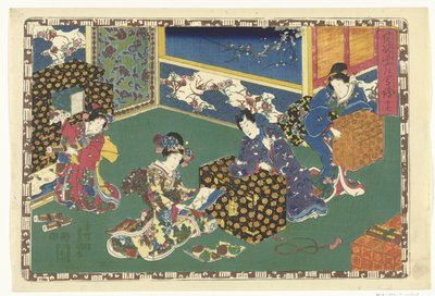 第17章 麗しの王子様の忠実なイメージ（シリーズタイトル） その姿光の写し絵 作： Utagawa Kunisada (I)
