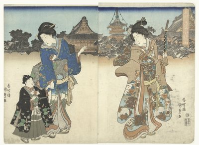 東都浅草の金龍山 東都浅草金龍山 作： Utagawa Kunisada (I)