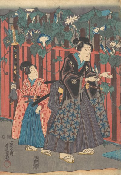 印刷します。 作： Utagawa Kunisada