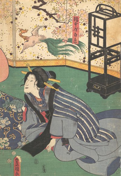 プリント、19世紀、19世紀。 作： Utagawa Kunisada