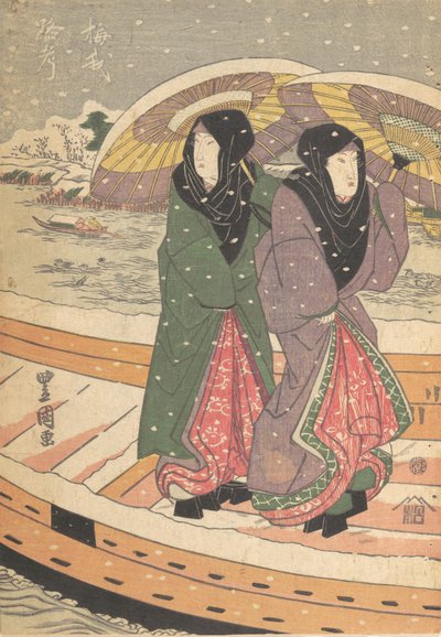 プリント、19世紀、19世紀。 作： Utagawa Kunisada