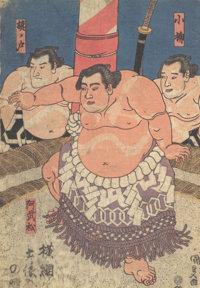 版画、19世紀、19世紀。 作： Utagawa Kunisada