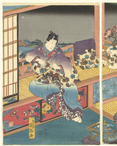 フラワーズ 雪月花（連載タイトル） 作： Utagawa Kuniteru