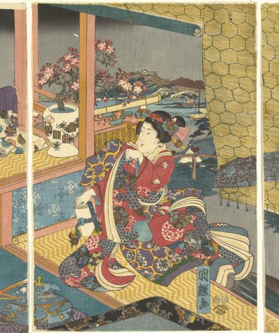 フラワーズ 雪月花（連載タイトル） 作： Utagawa Kuniteru