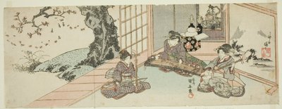 楽器を演奏する女性たち 作： Utagawa Kuniyasu