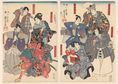 8代目市川團十郎 作： Utagawa Kuniyoshi
