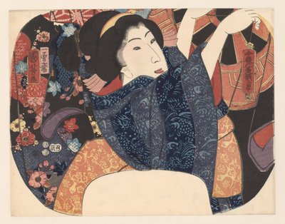 夏服の放映 現代の夏の六景セレクション（連載タイトル） 作： Utagawa Kuniyoshi
