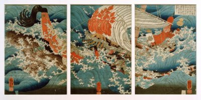 よじべいの犠牲者 作： Utagawa Kuniyoshi