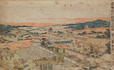要塞への攻撃 作： 歌川豊春