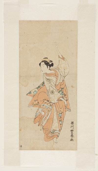 芸者踊り 作： Utagawa Toyoharu