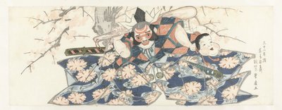 杵を持つ戦士 作： Utagawa Toyohiro