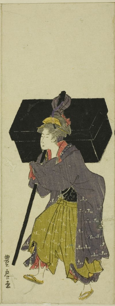 大名行列のパロディ 作： Utagawa Toyohiro