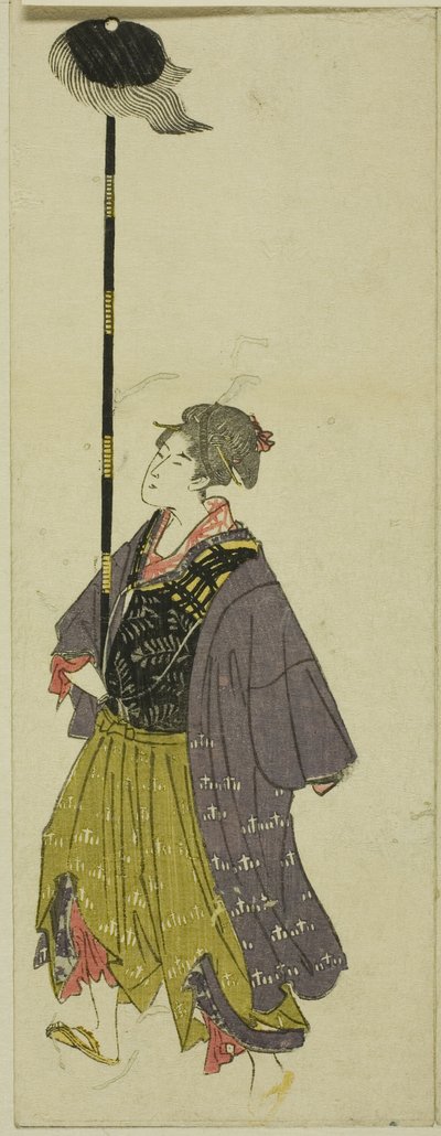 大名行列のパロディ 作： Utagawa Toyohiro