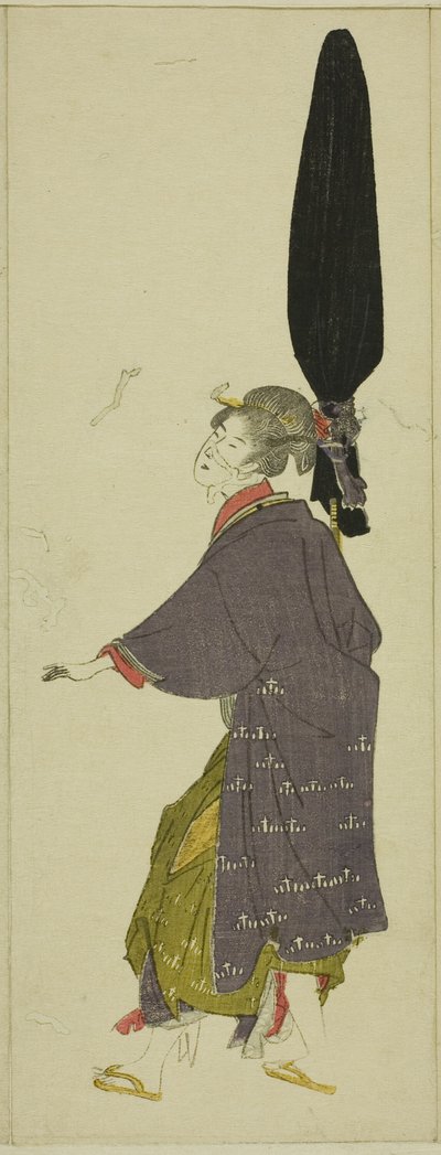 大名行列のパロディ 作： Utagawa Toyohiro