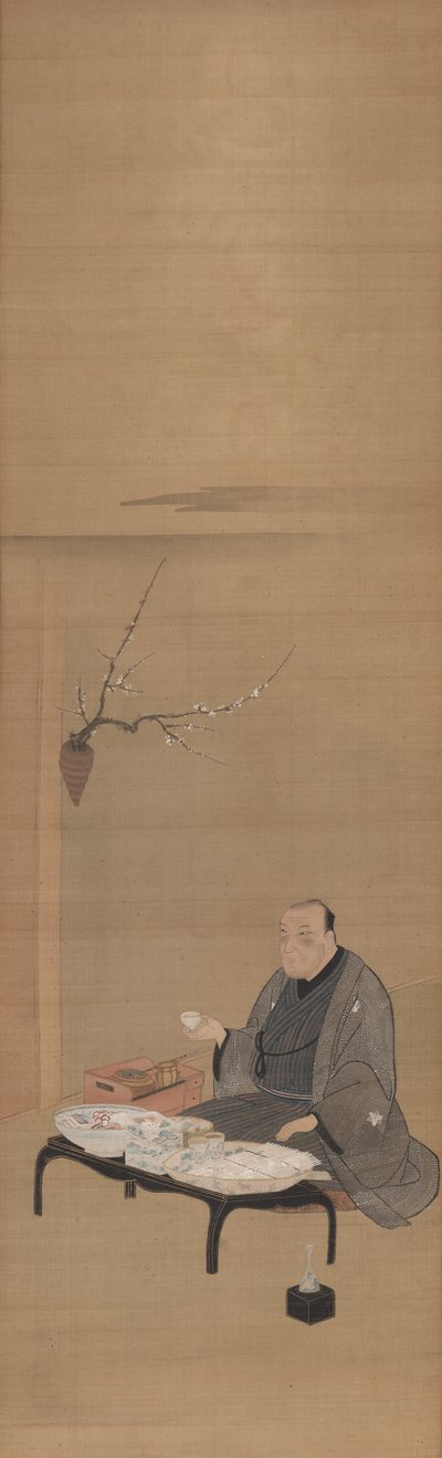 19世紀の紀伊国屋文左衛門の肖像。 作： Utagawa Toyokuni