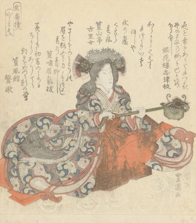 Segawa Kikunojô as Tomoe Gozen, c.1825-29 (colour woodcut) 作： Utagawa Toyokuni