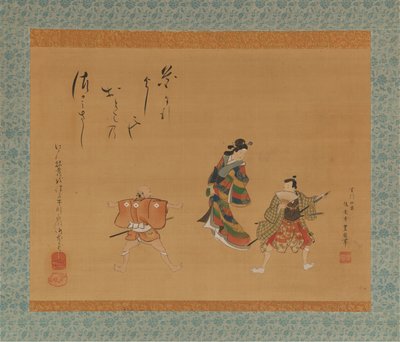 不破万左衛門、19世紀。 作： Utagawa Toyokuni II