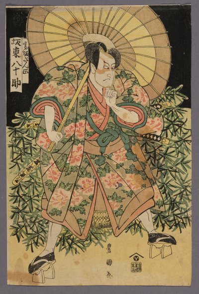 てぇ あｃとｒ バンド 八十助 作： Utagawa Toyokuni I