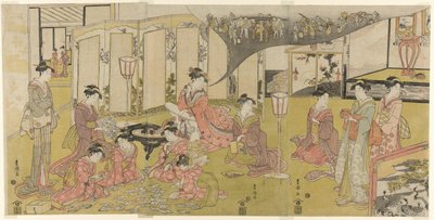 カードゲーム 作： Utagawa Toyokuni I