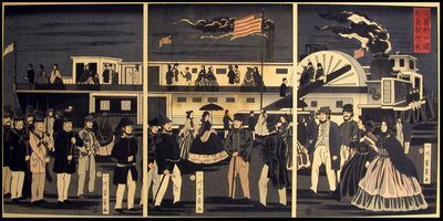 アメリカの蒸気機関車旅行 作： Utagawa Yoshikazu