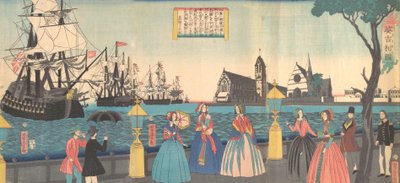 イギリス イギリス国 2月 1865年 作： Utagawa Yoshitora