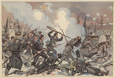 ル・ブルジェの戦い、パリの包囲戦、普仏戦争 作： Victor Armand Poirson