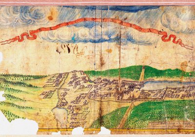 ウクタスの鉄と銅の工場、1730 年 作： V. Gorchakov