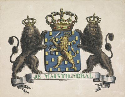 オランダ王国の国章、1815 年 作： V. Labargé