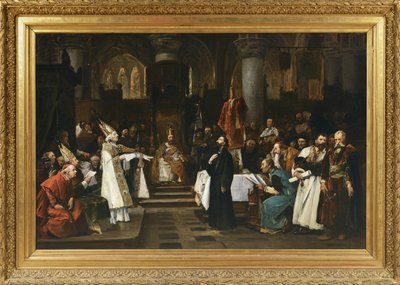 Jan Hus 作： Vaclav Brozik