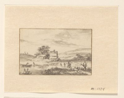 農場のある風景 作： Valentijn (possibly)
