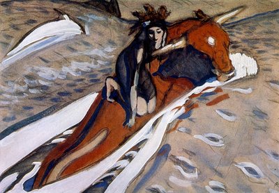 Valentin Serov sieppasi Europan 1910 作： Valentin Aleksandrovich Serov
