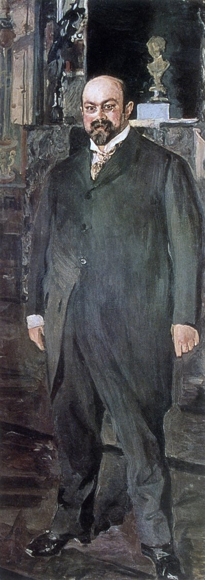 ミハイル・アブラマオヴィッチ・モロゾフ（1870-1903 ロシア人コレクター、芸術パトロン） 作： Valentin Aleksandrovich Serov