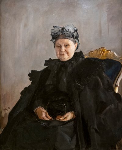 マリア・フョードロヴナ・モロゾワの肖像 作： Valentin Aleksandrovich Serov