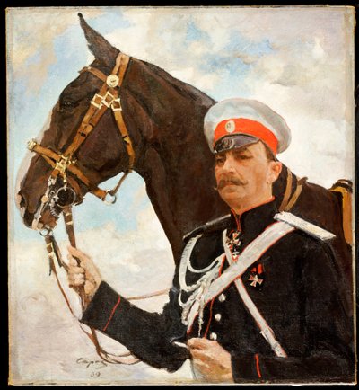フェリックス王子の肖像フェリクソビッチイウソポフ、スマロコフエル伯爵、ストン、1909年 作： Valentin Aleksandrovich Serov