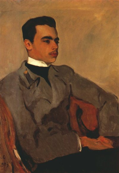 ニコライ・ユスポフ王子の肖像、スマロコフ・エルストン伯爵1883-1908、1903 作： Valentin Aleksandrovich Serov