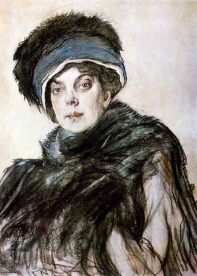 オルガ・オルロワ王女の肖像 作： Valentin Aleksandrovich Serov