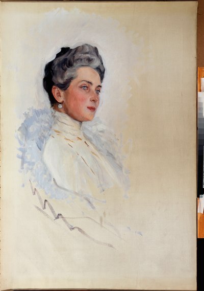 ゼネイド・ユススポフ王女の肖像 作： Valentin Aleksandrovich Serov