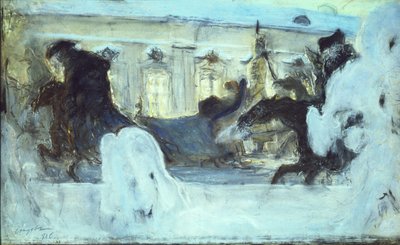 女帝キャサリン2世の乗車、1906年 作： Valentin Aleksandrovich Serov