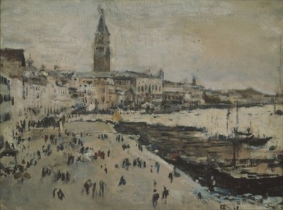 ヴェネツィアのスキアーヴォニ岸壁 作： Valentin Aleksandrovich Serov
