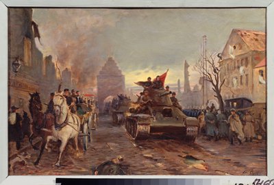 ヴィクトワール。 ベルリン。 (第二次世界大戦のエピソード 作： Valentin Aleksandrovich Serov