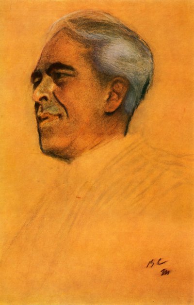 「俳優コンスタンチン・セルゲイヴィチ・スタニスラフスキーの肖像」、1911年、1965年。 作： Valentin Serov